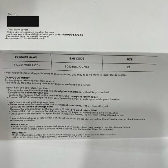 MONCLER | T-Shirt With Patch Men’s - Picture 11 of 12